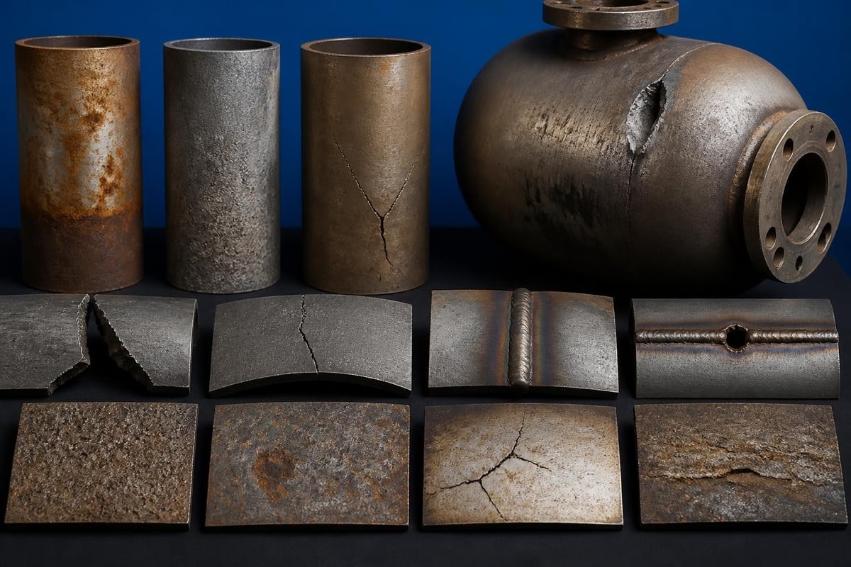Pressure vessel damage assessment