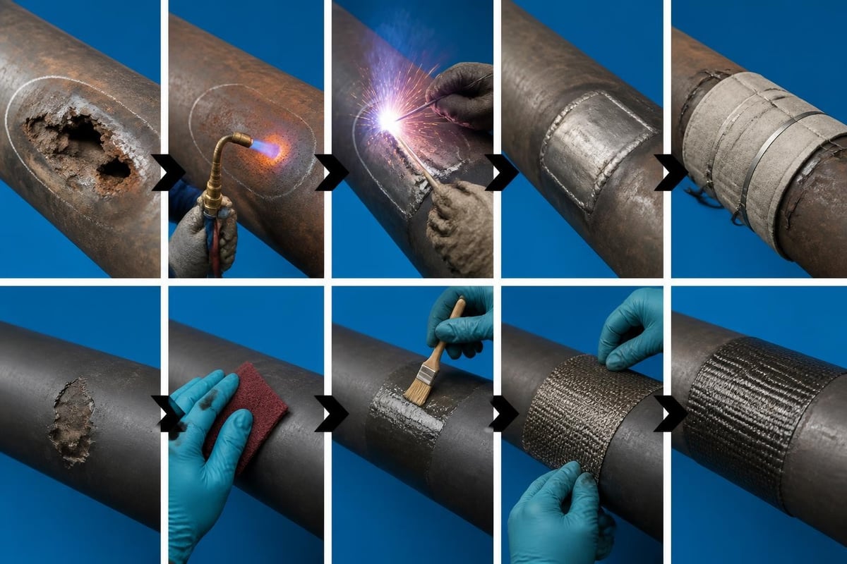 Pressure vessel repair techniques