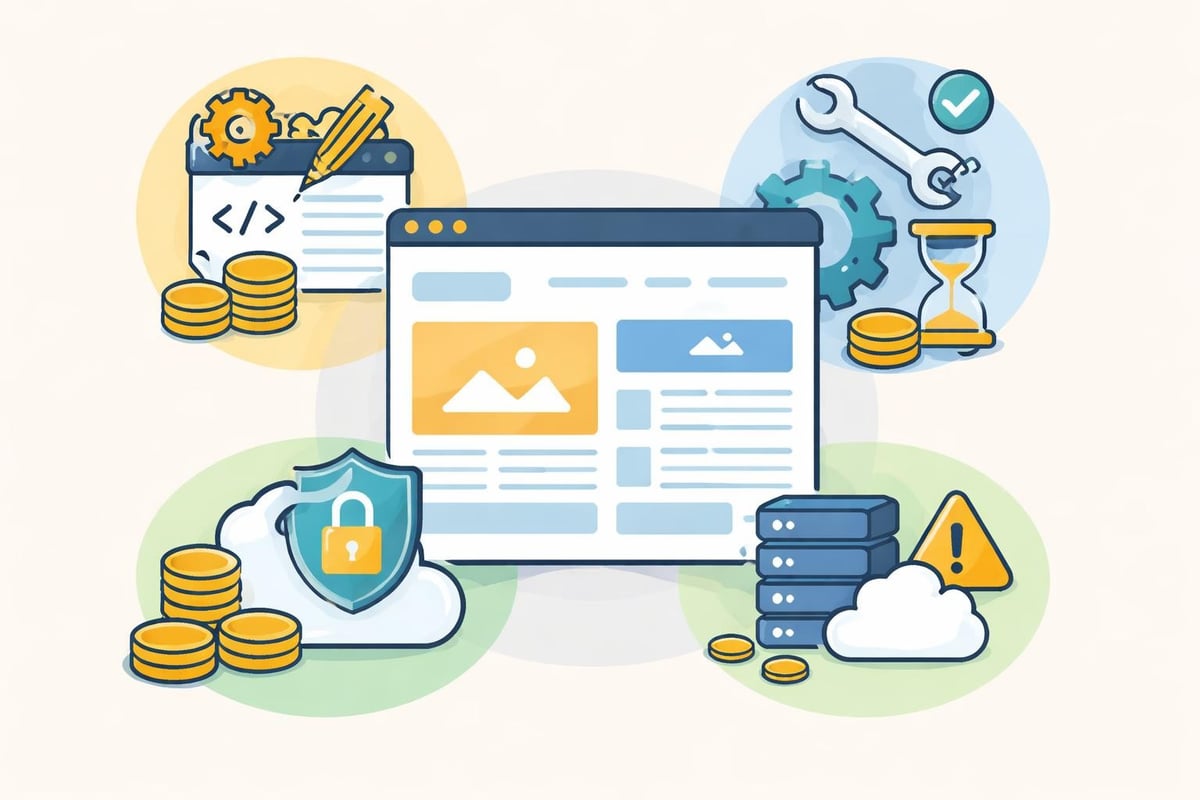 Website-Kostenstruktur