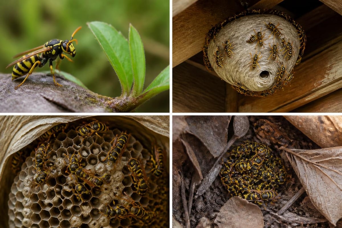 Yellow Jacket Hornet: Identification & Control Guide 1 Yellow jacket lifecycle stages