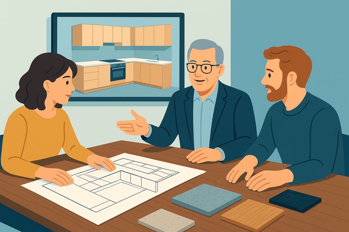 Schritt 3: Küchenanbieter und Handwerker auswählen