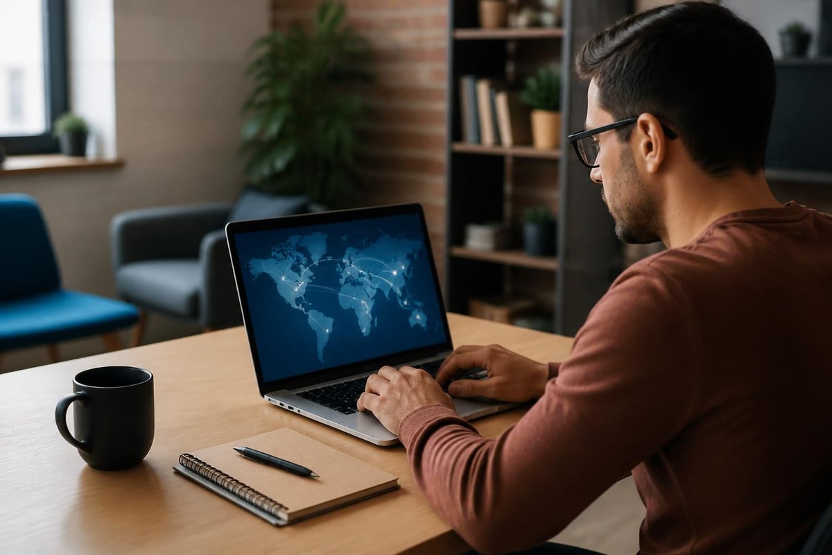 Global VPN server distribution