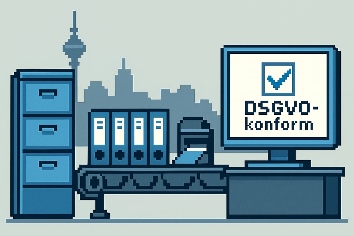 Rechtliche Anforderungen und Aufbewahrungsfristen bei der Akten-Digitalisierung