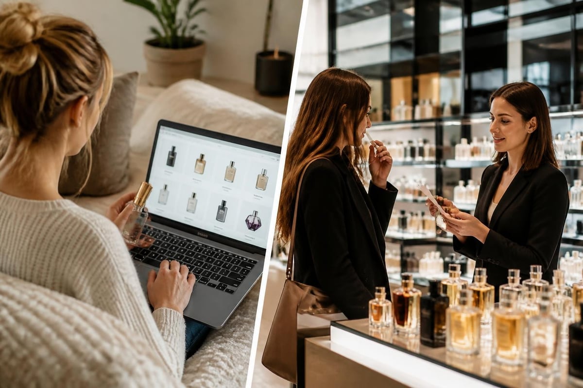 Parfum-Shopping-Kanäle