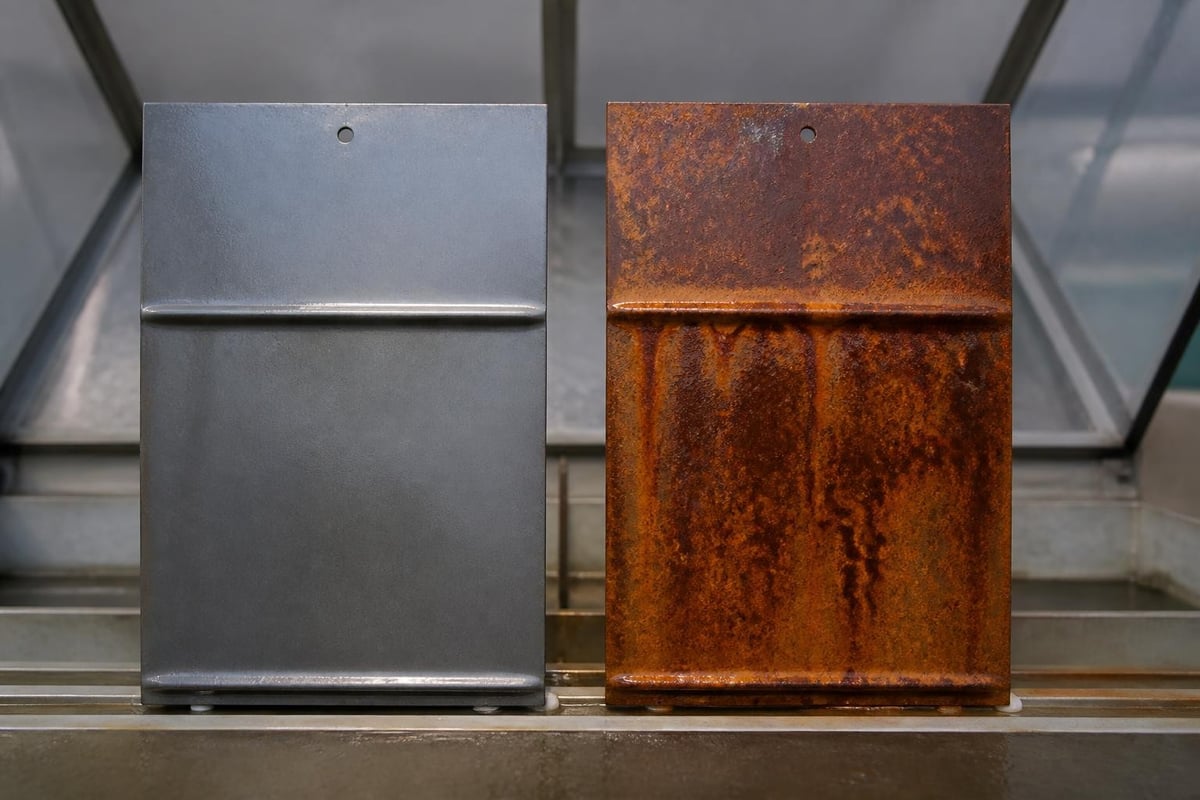 Metal surface protection testing