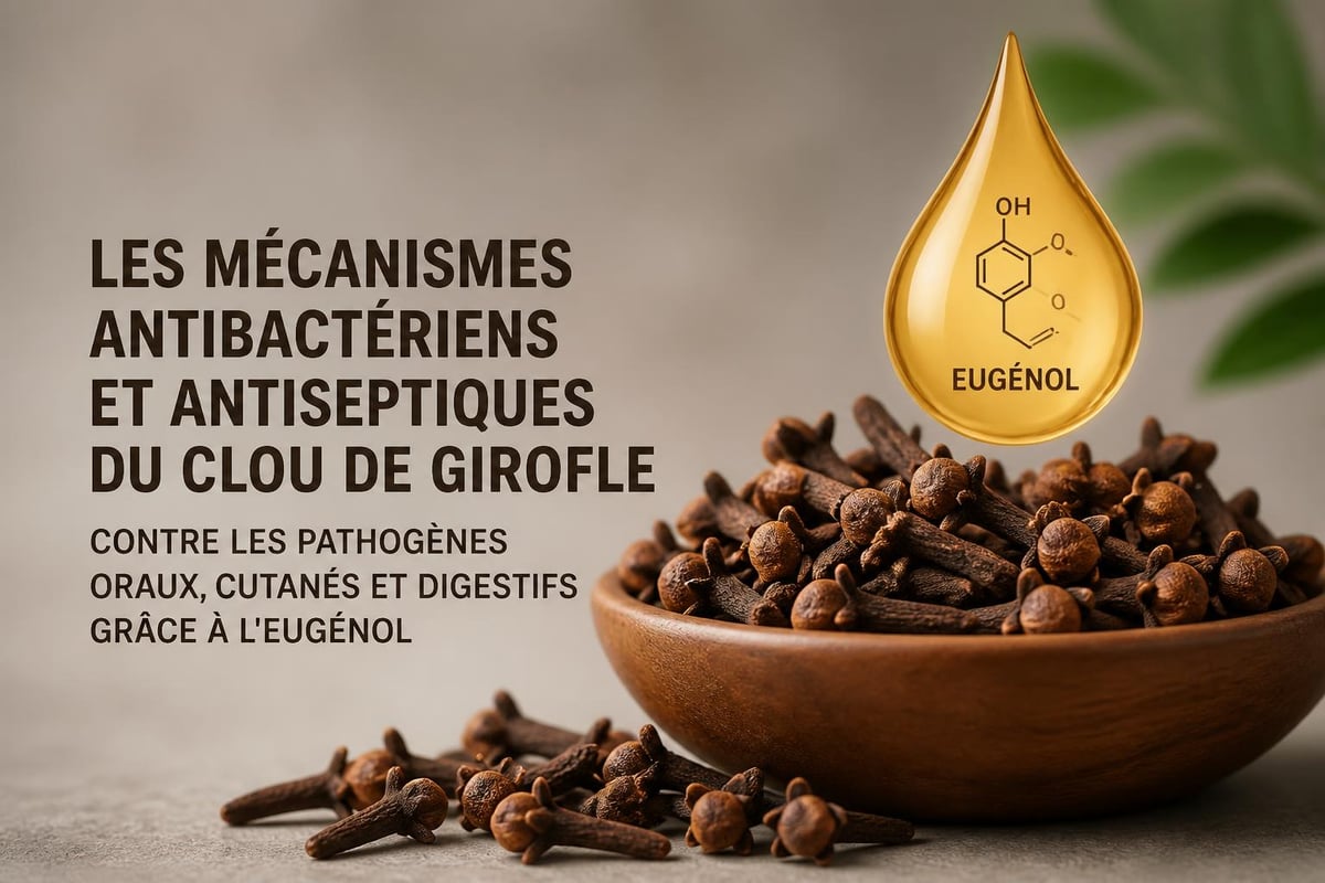 Propriétés antiseptiques du clou de girofle