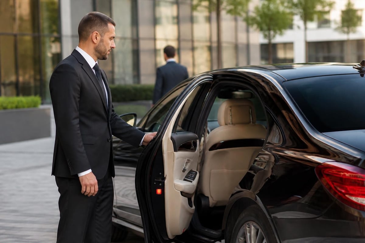 Day chauffeur hire service components