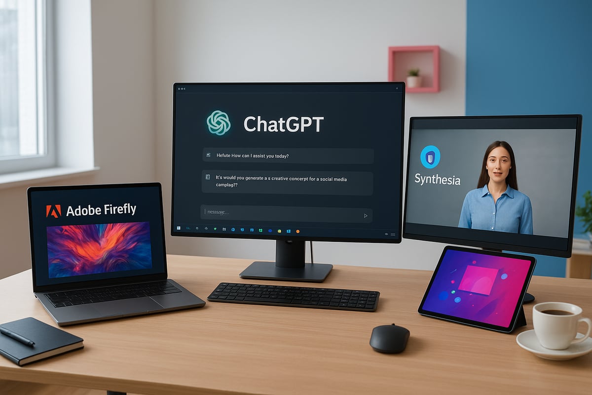 <span style="color:#3882DB;"><b>Die Wichtigsten Ki-Tools Im Mediendesign 2025</b></span>