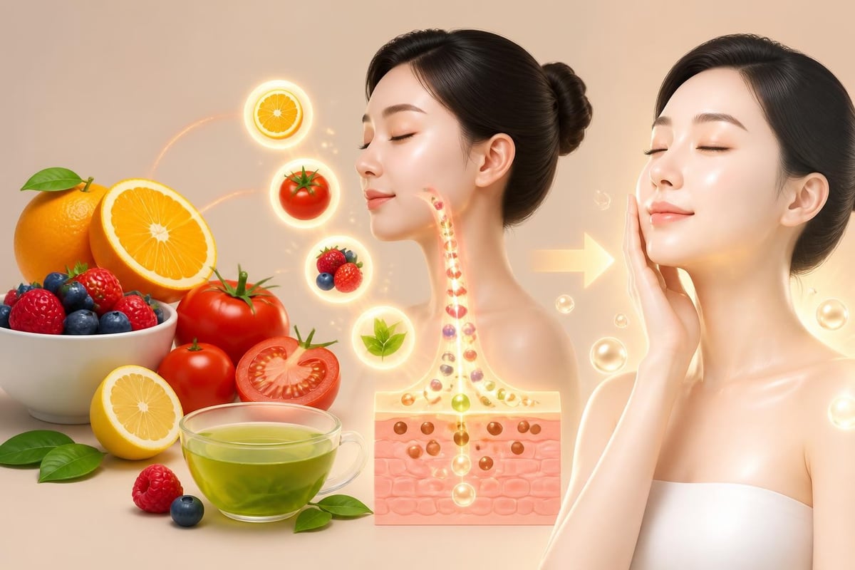 夏の美白食材