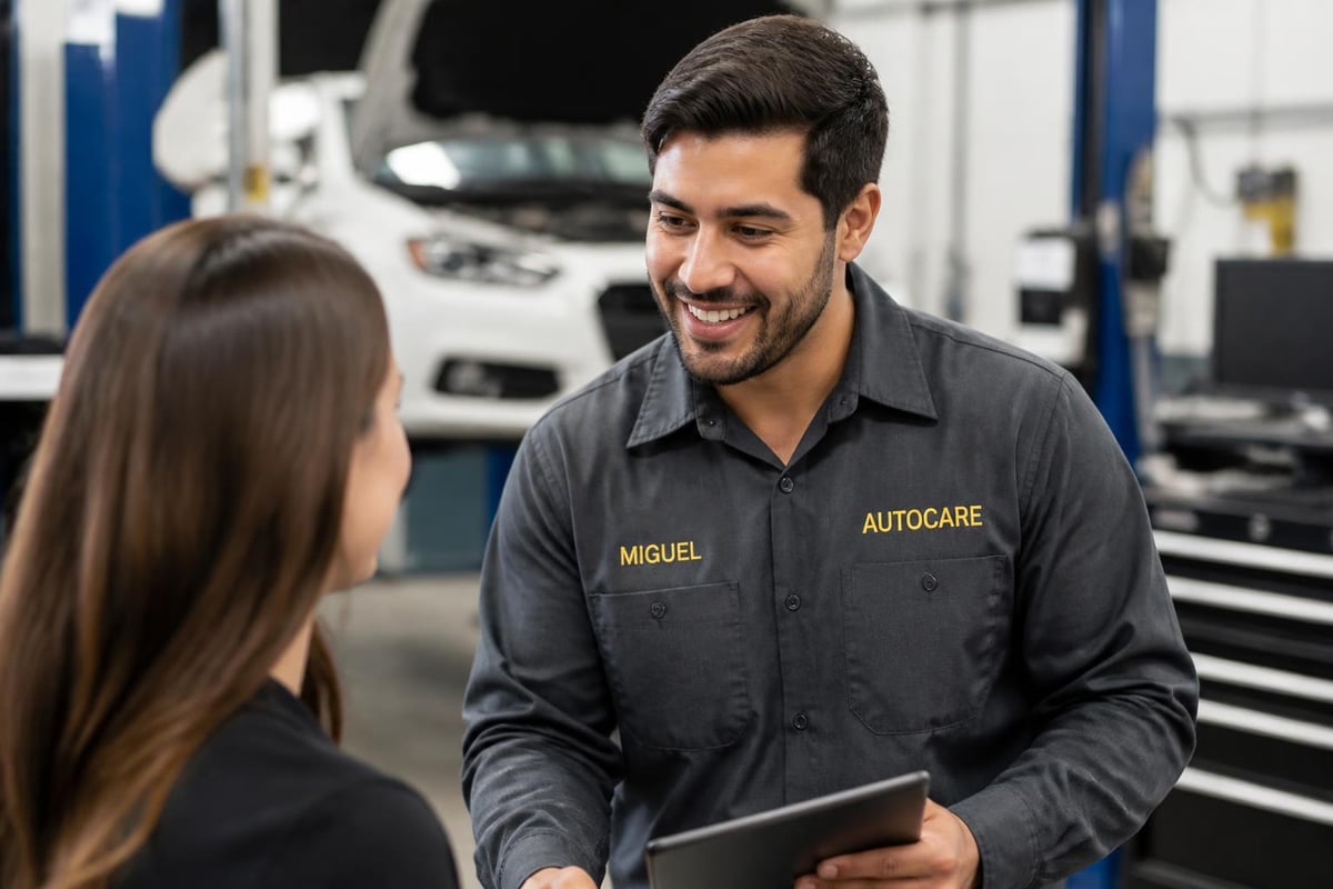 Customer trust through personalised workwear