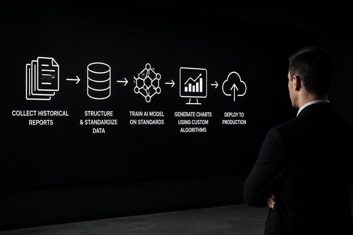Custom AI training workflow