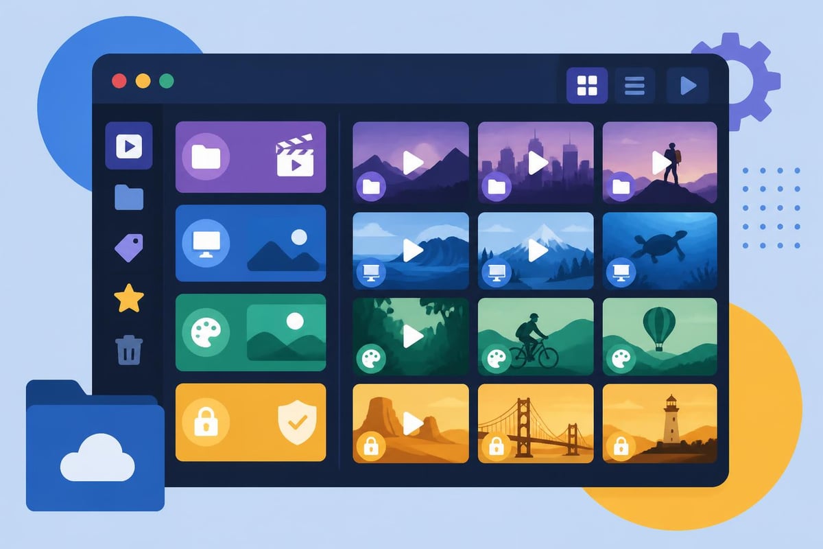 Video asset organization