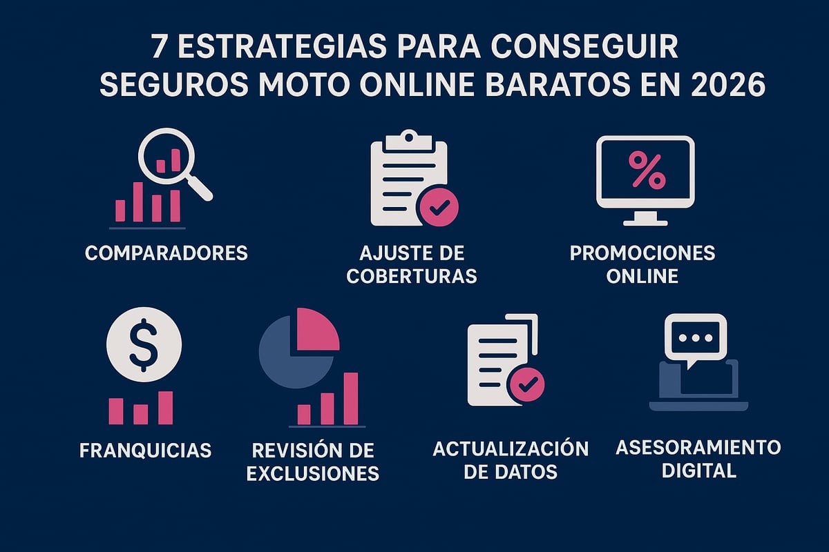 7 Estrategias Clave Para Conseguir Seguros Moto Online Baratos 2026