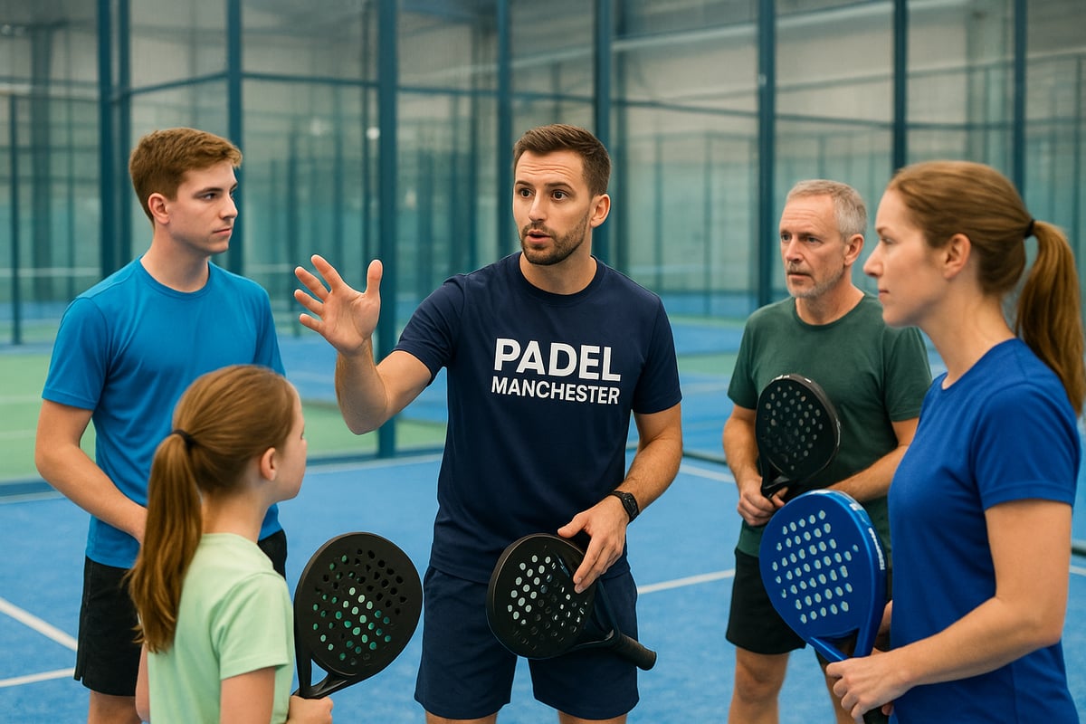 Padel Lessons, Coaching, and Skill Progression