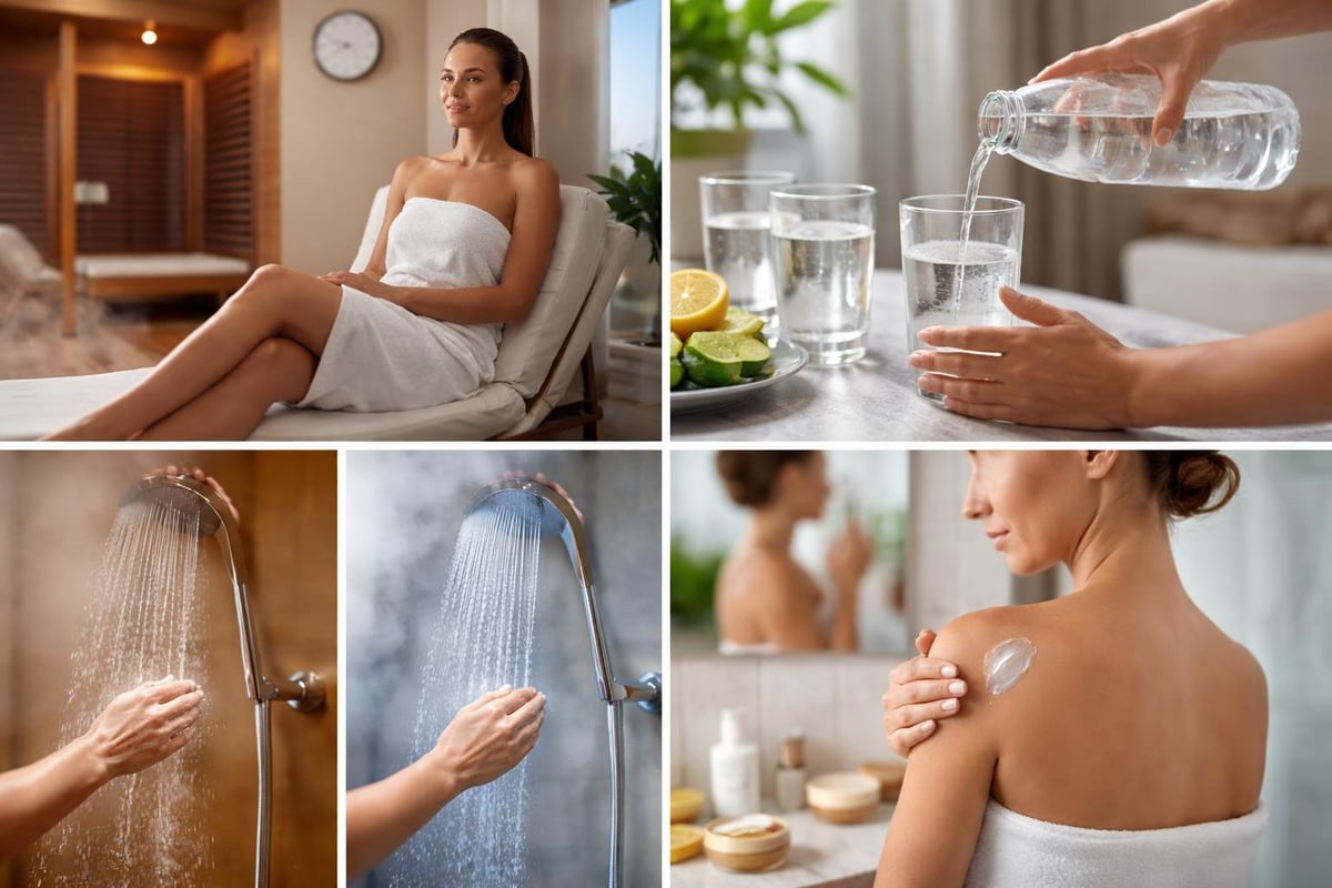 Post-session recovery routine
