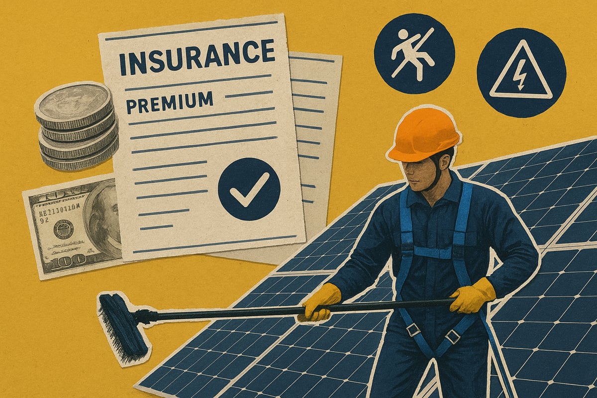 Cost Factors and Ways to Save on Solar Panel Cleaning Insurance