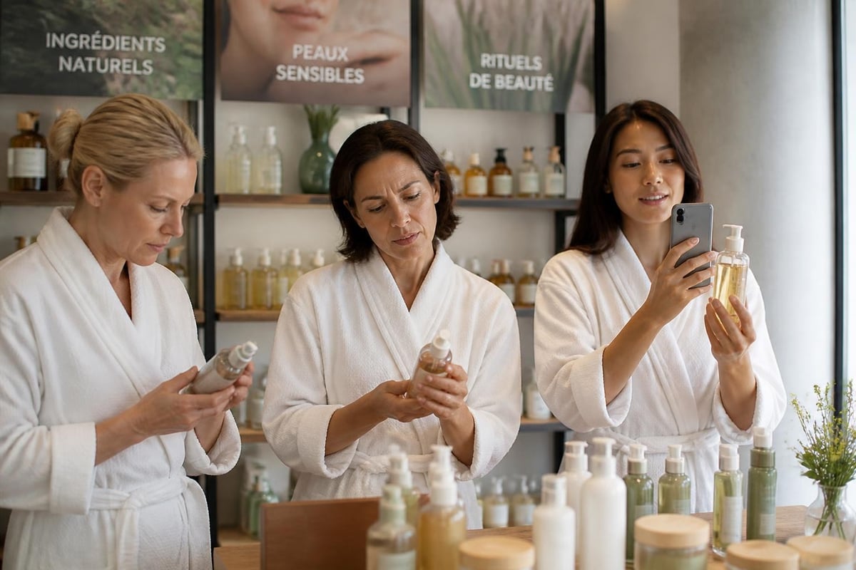 Attentes clientèle beauté naturelle