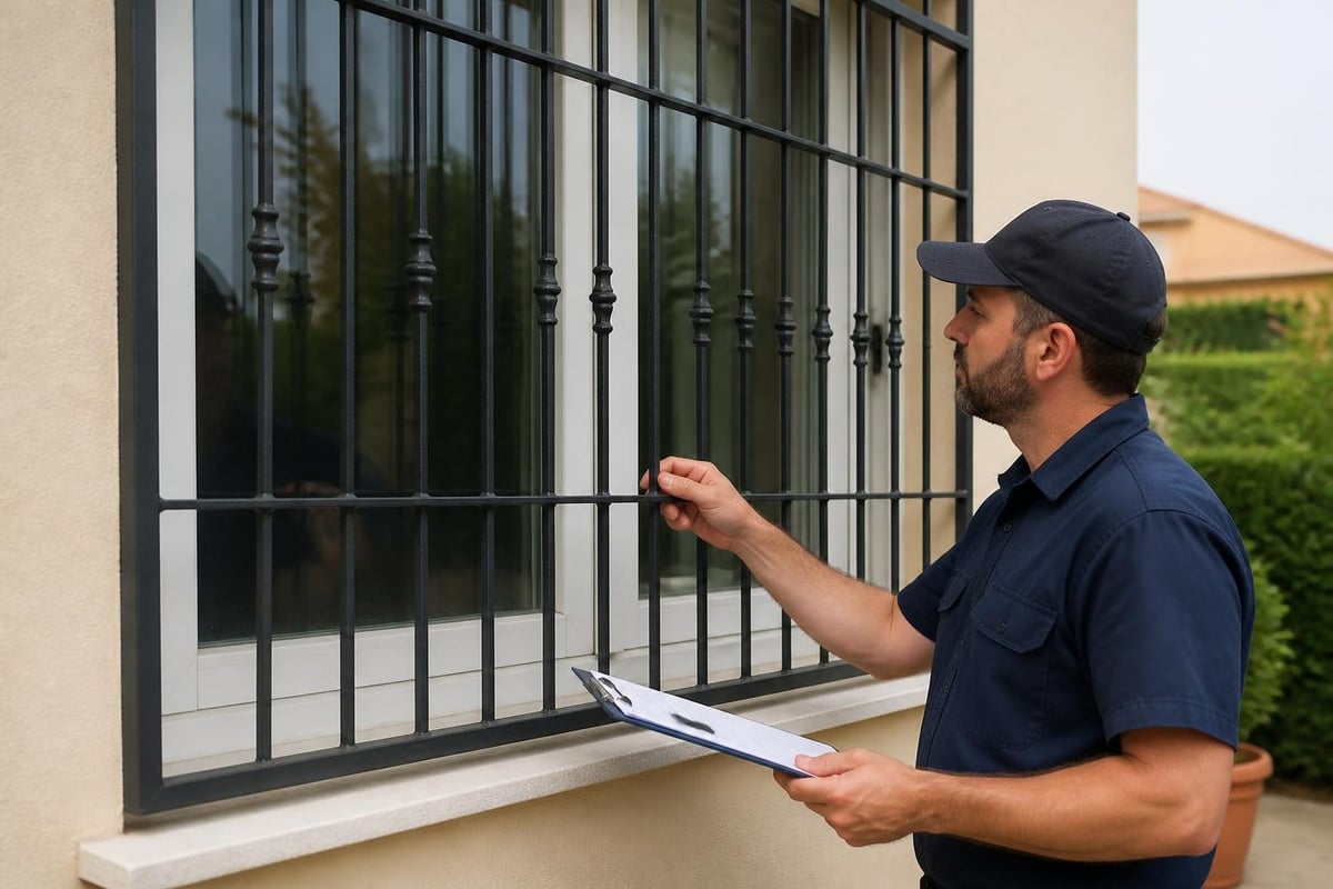 Security bar maintenance requirements