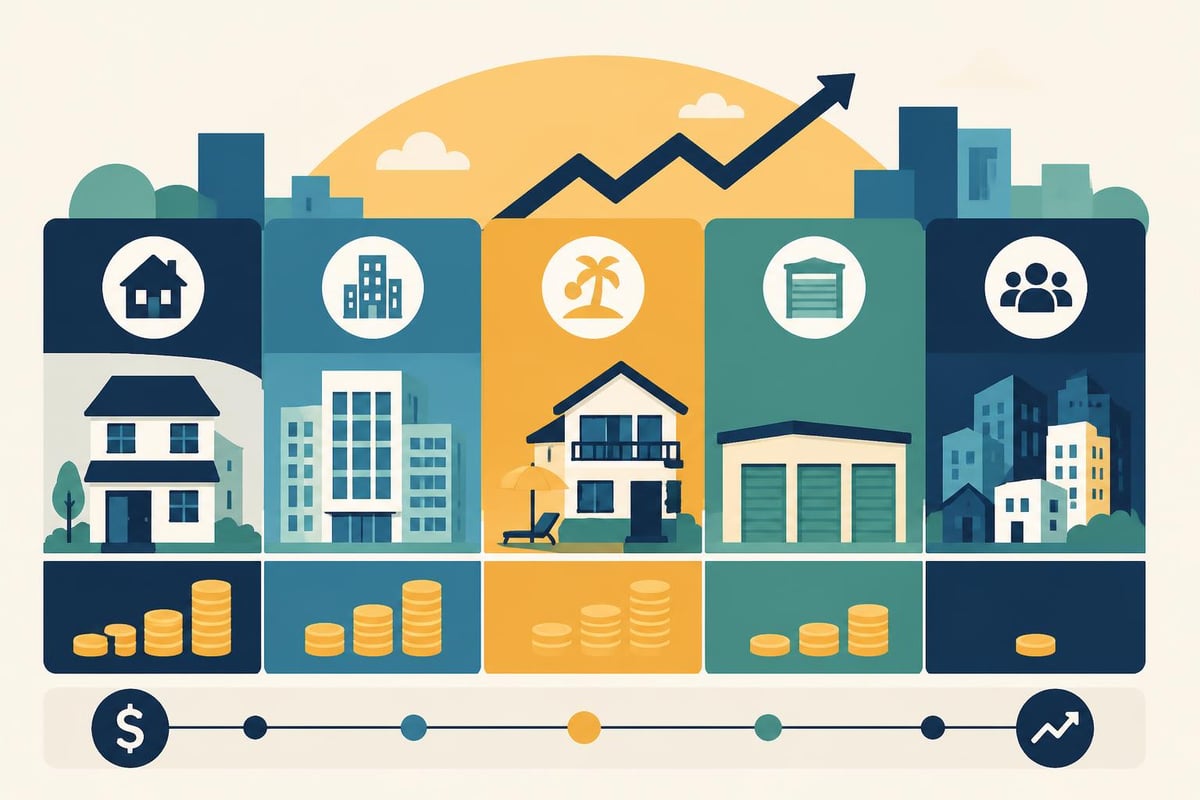 Real estate income streams