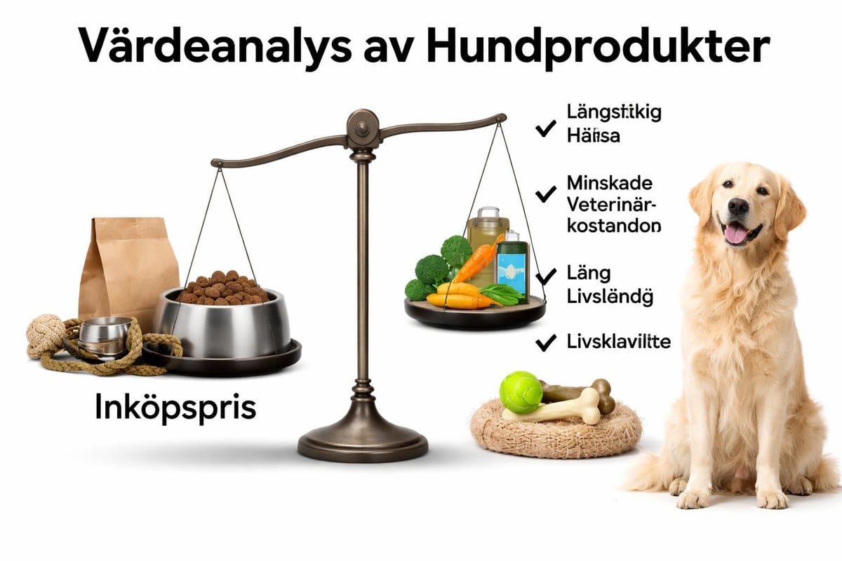 Värdeanalys hundprodukter