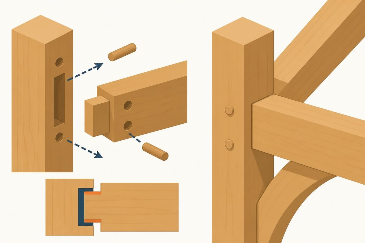 Traditional timber joinery methods