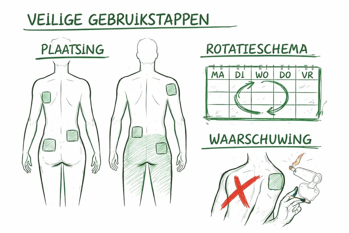 Veilig gebruik nicotinepleisters