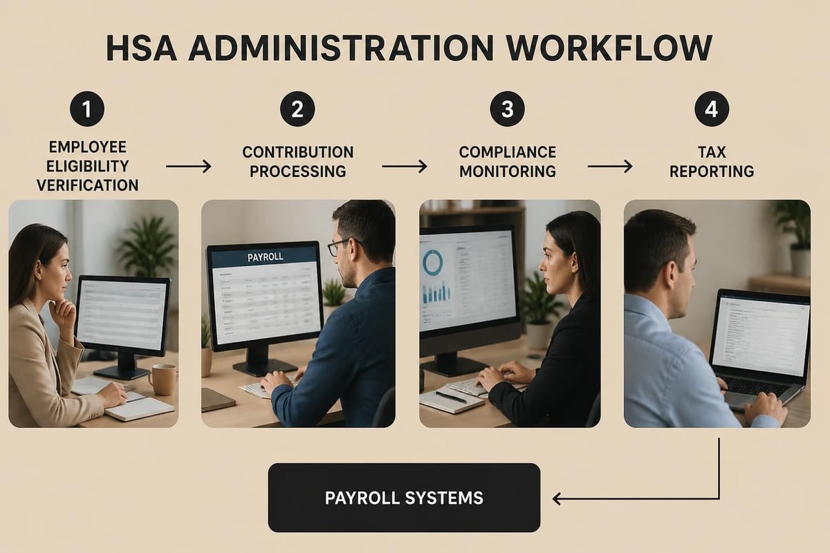 HSA administration workflow