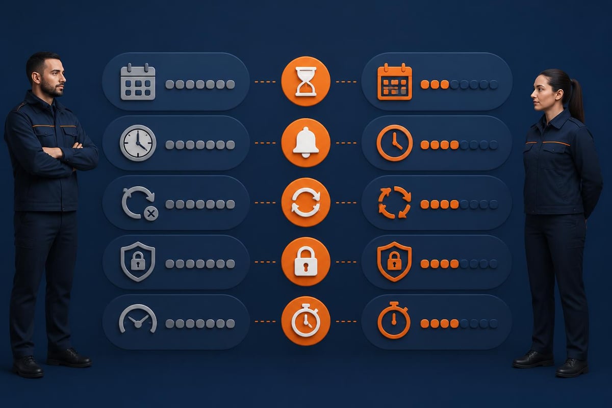 Contract flexibility comparison