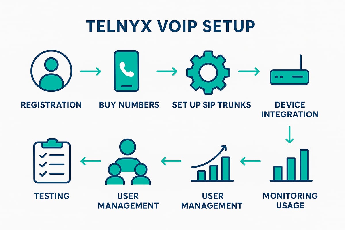 Step-by-Step: Setting Up Telnyx VoIP for Beginners
