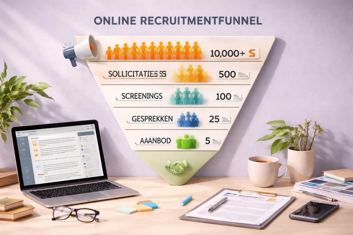 Digital recruitment funnel