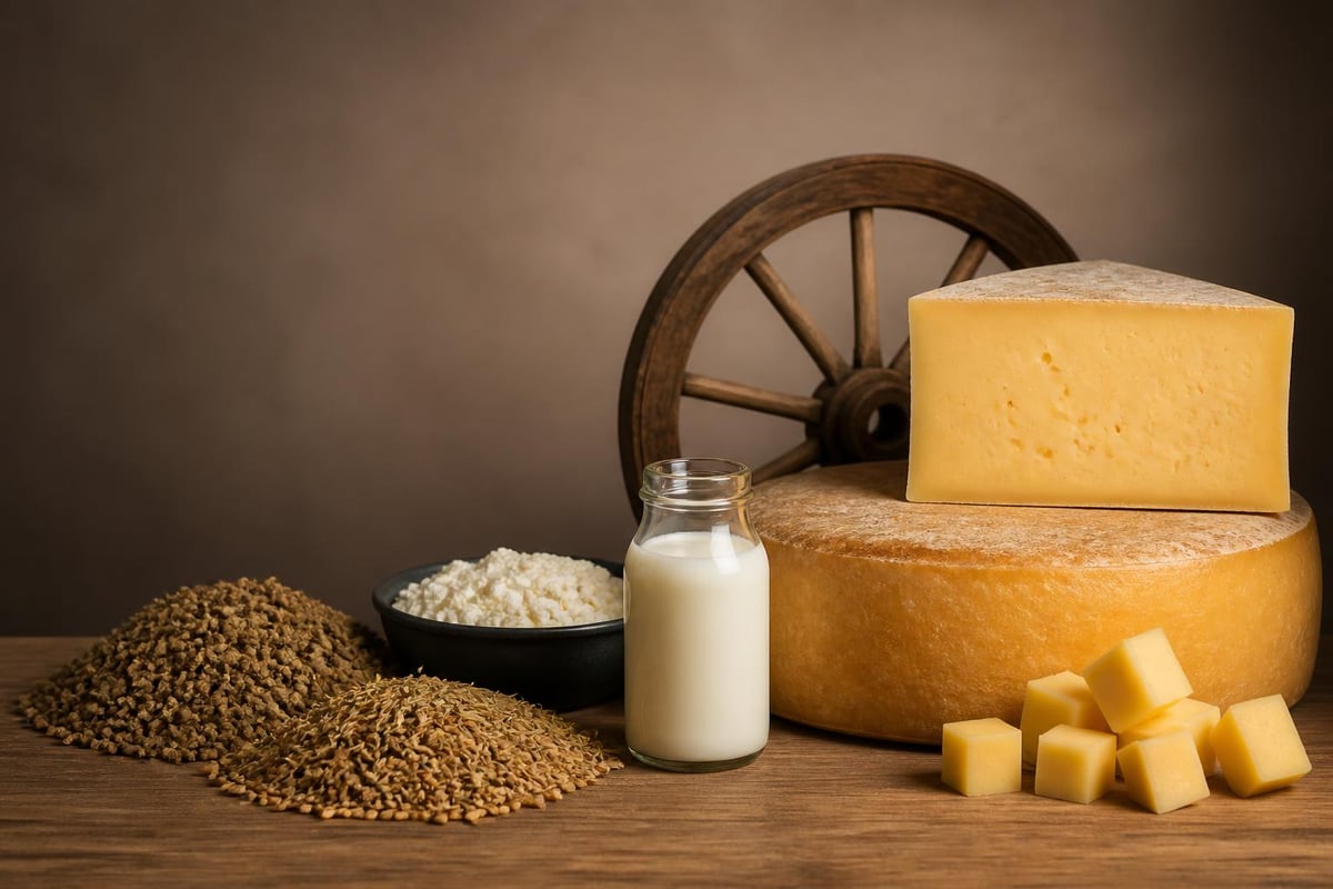 Zillertaler Bergkäse aus der Sennerei