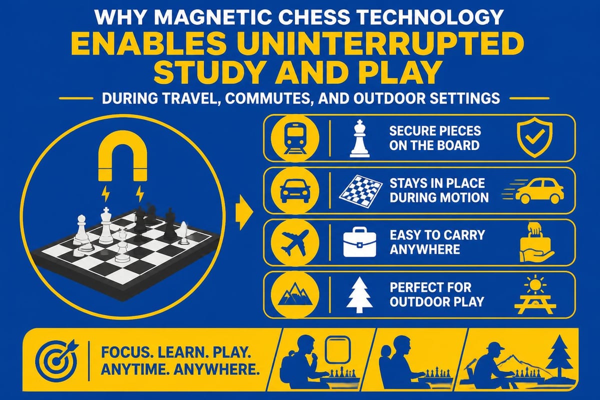 Benefits of magnetic chess sets