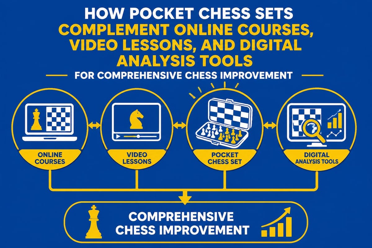 Combining physical and digital chess study