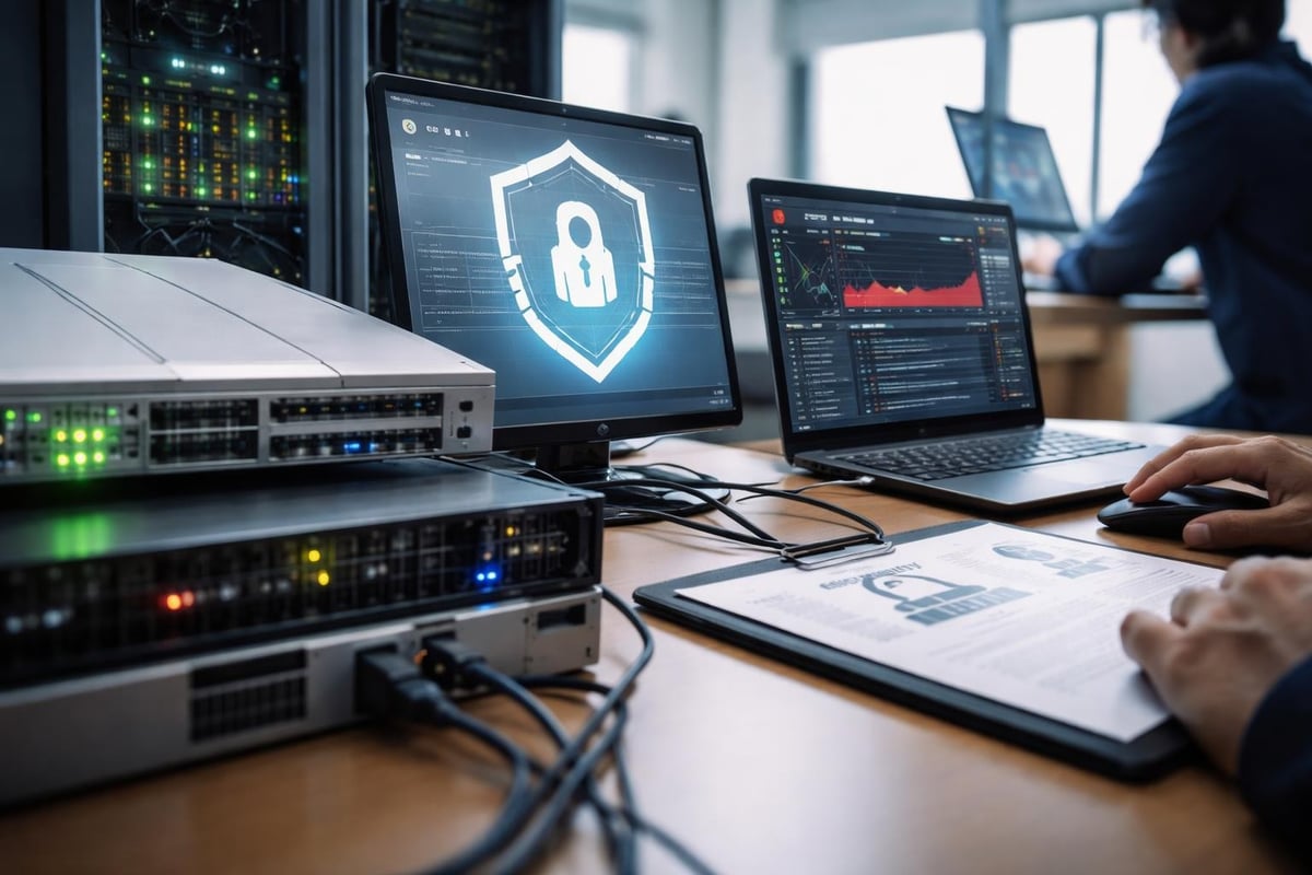 Layered security defense approach