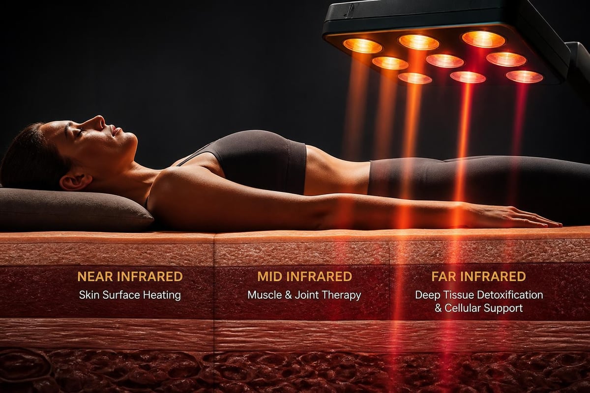 Infrared sauna technology comparison