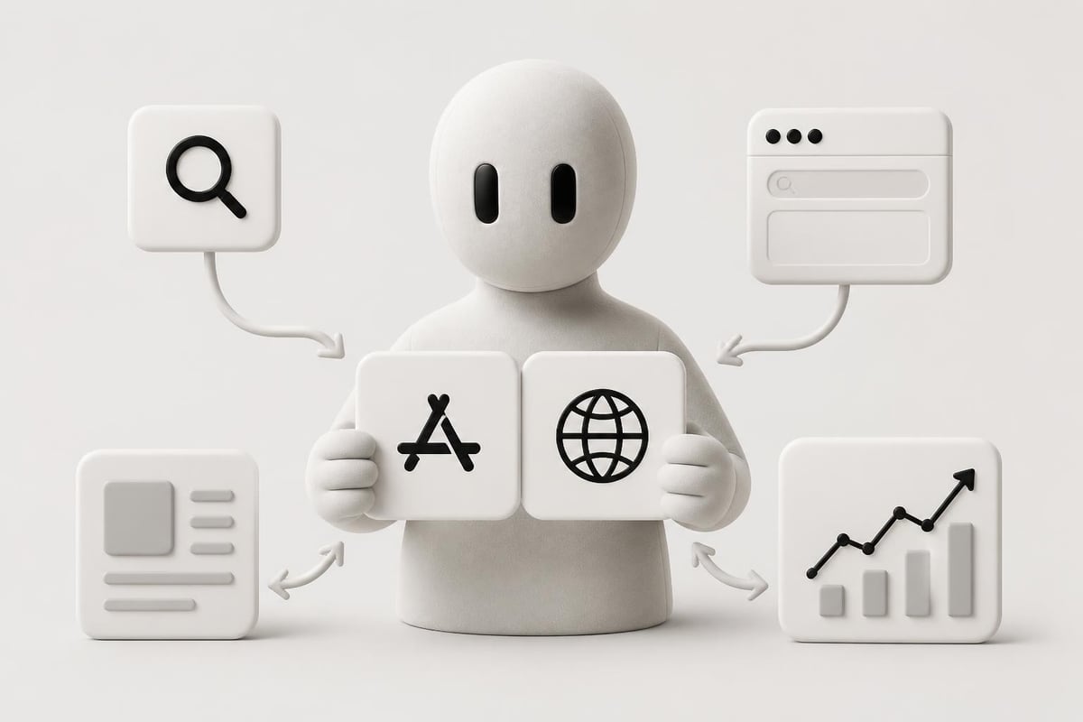 Cross-platform keyword optimization workflow