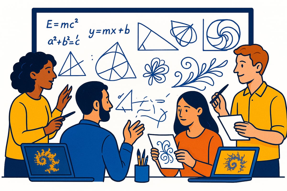 Le processus créatif : De l’idée mathématique à l’œuvre d’art