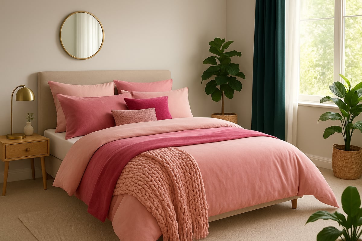 Why pink duvet cover sets are trending in 2026