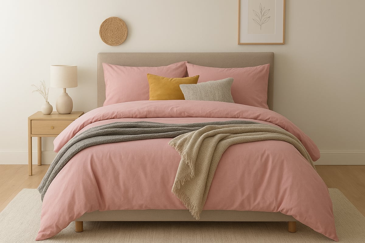 Tips for styling your pink duvet cover set