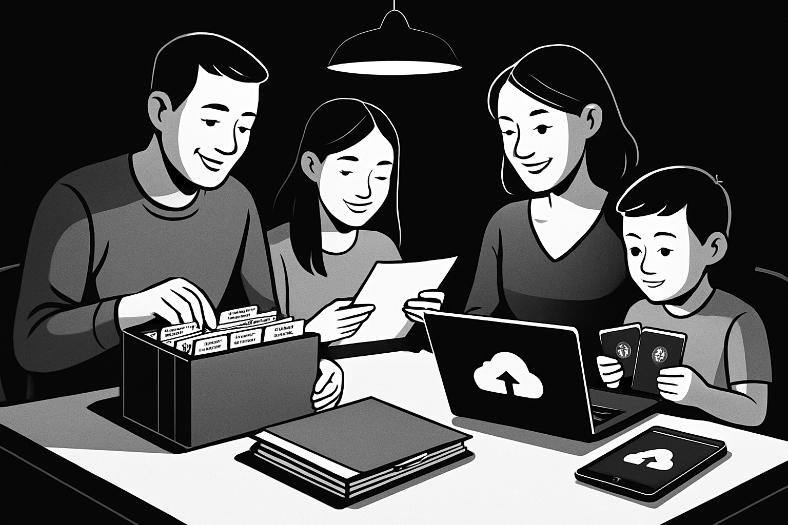 Understanding Family Document Organizers