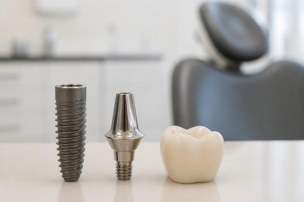 Dental implant components