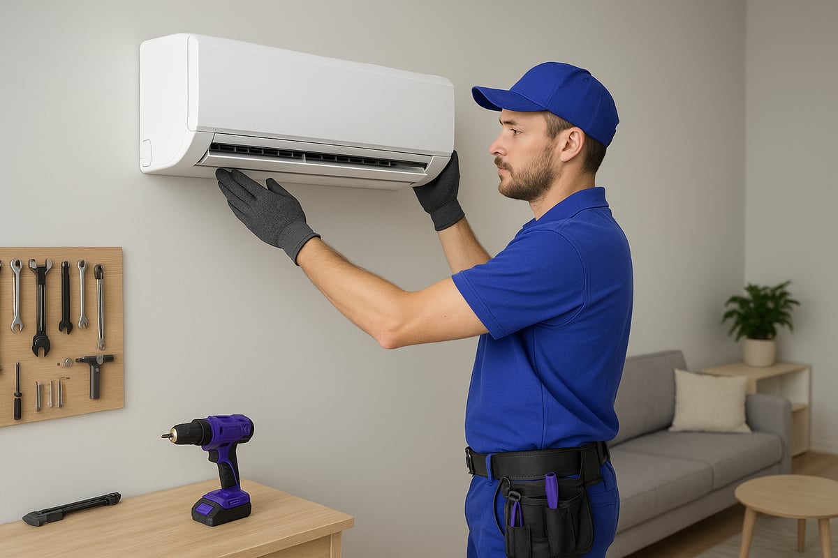 Näin etenee viilentävän ilmalämpöpumpun asennus – vaihe vaiheelta