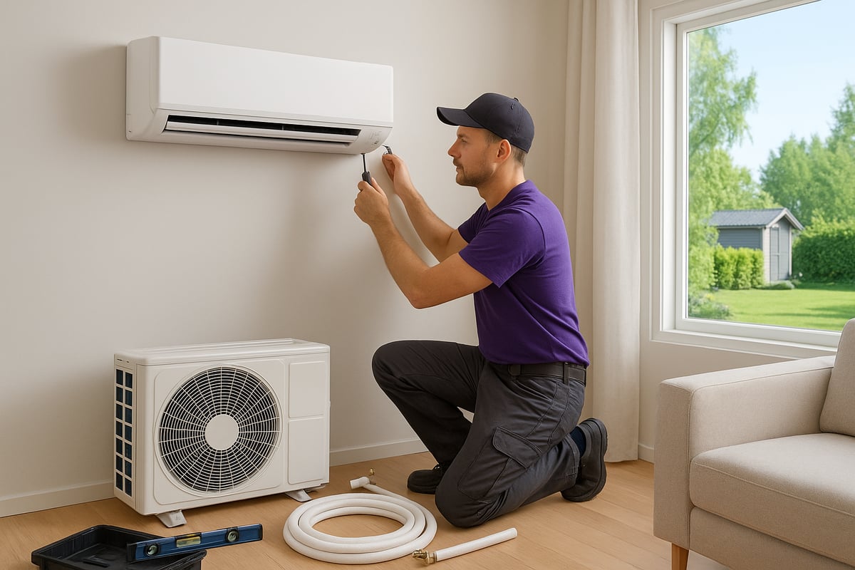 Viilentävän ilmalämpöpumpun asennuksen hinta 2025