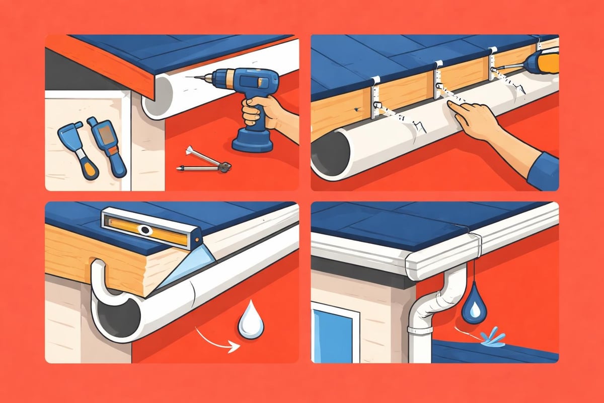 Gutter installation components