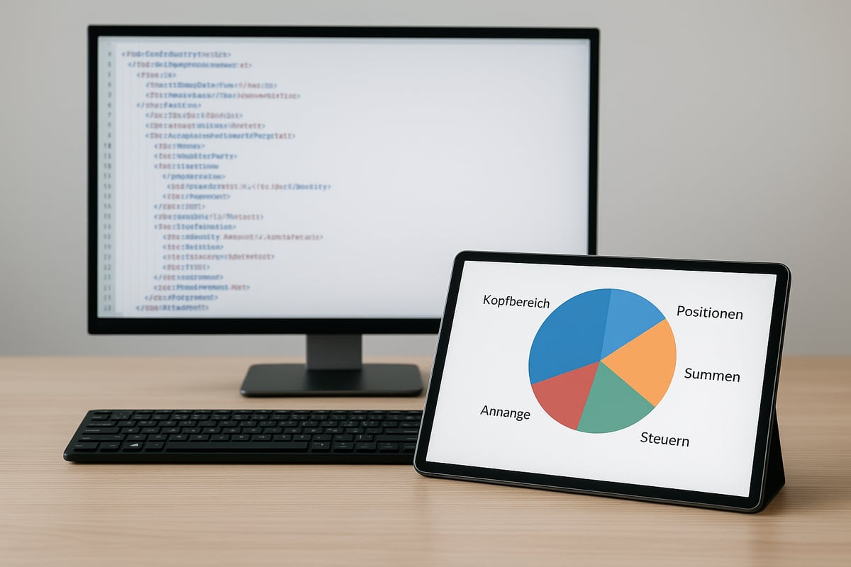 Aufbau und Struktur einer XRechnung im XML-Format