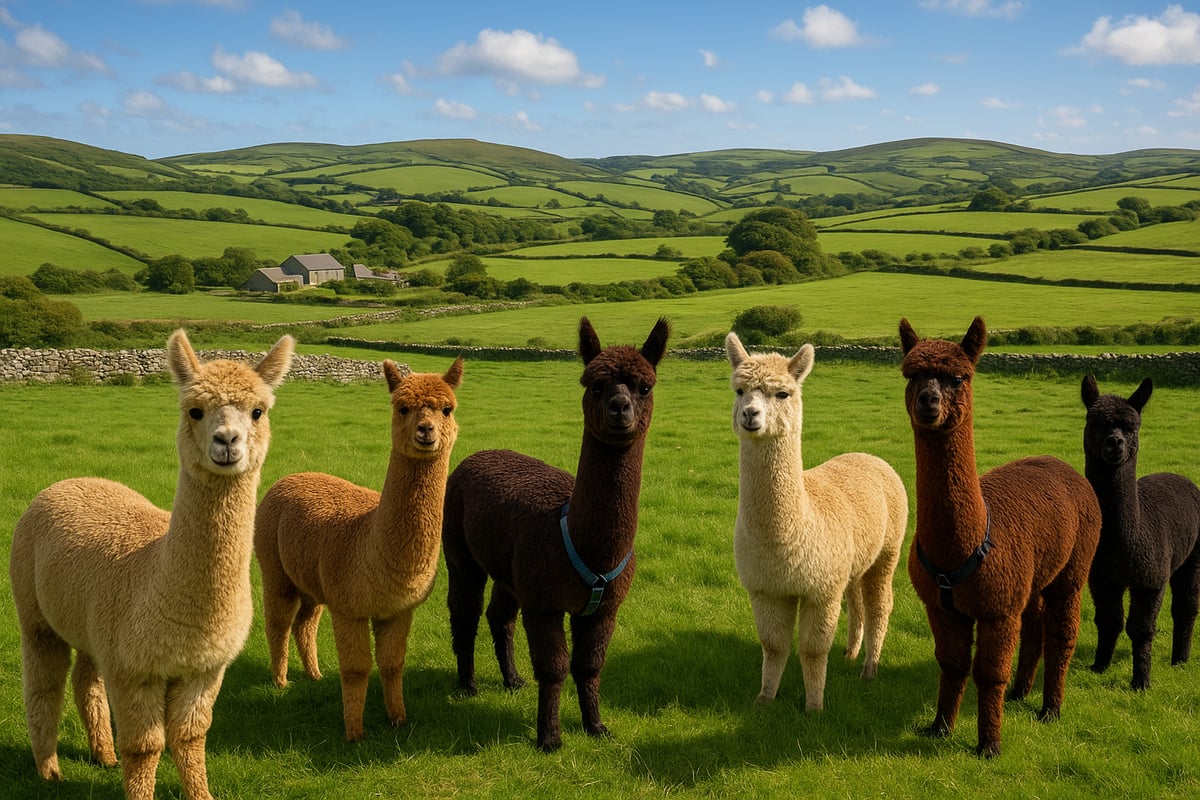 Moor View Alpacas: Stedet og Dyrene