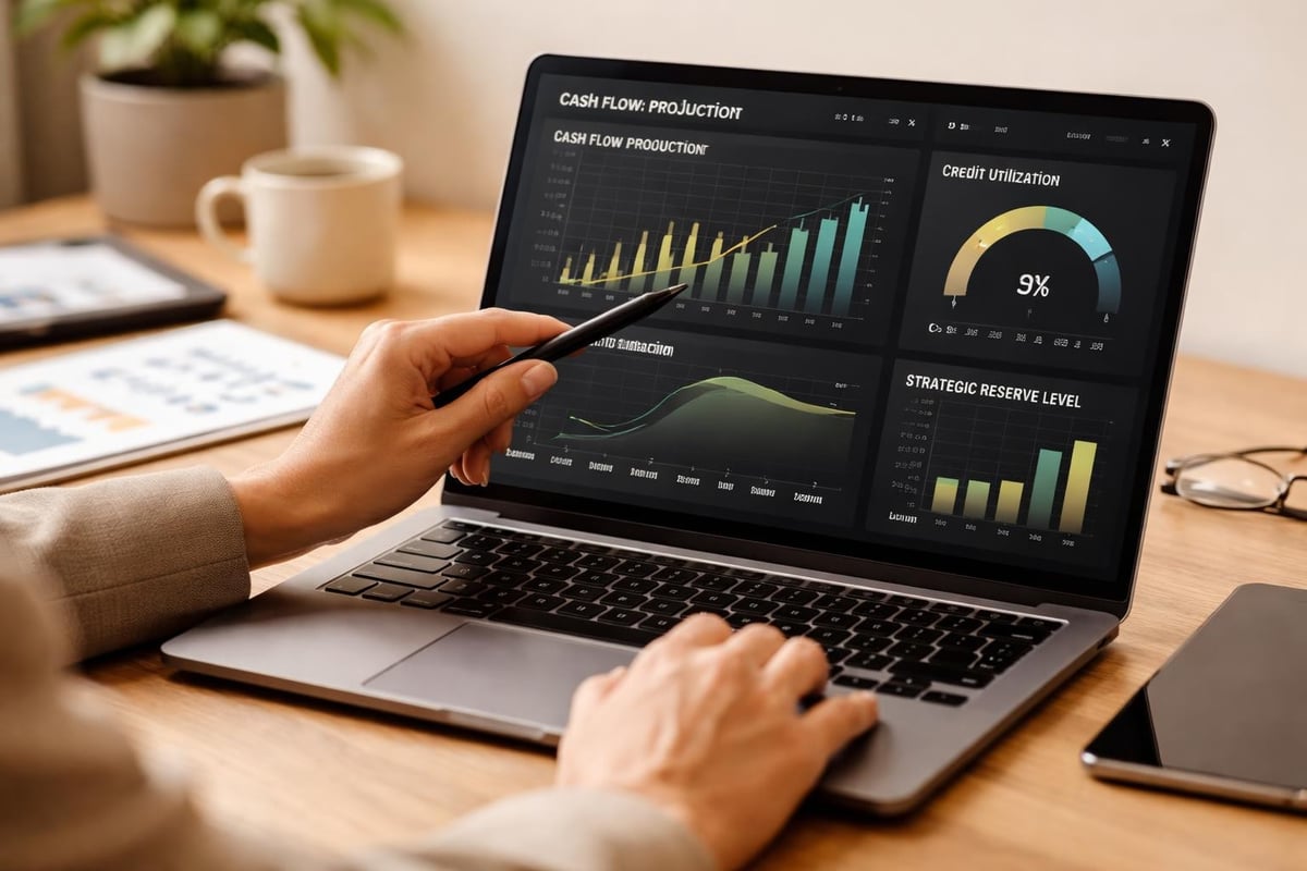 Financial monitoring dashboard