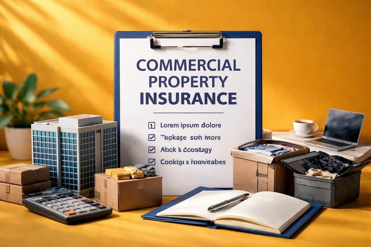 Commercial property insurance policy components