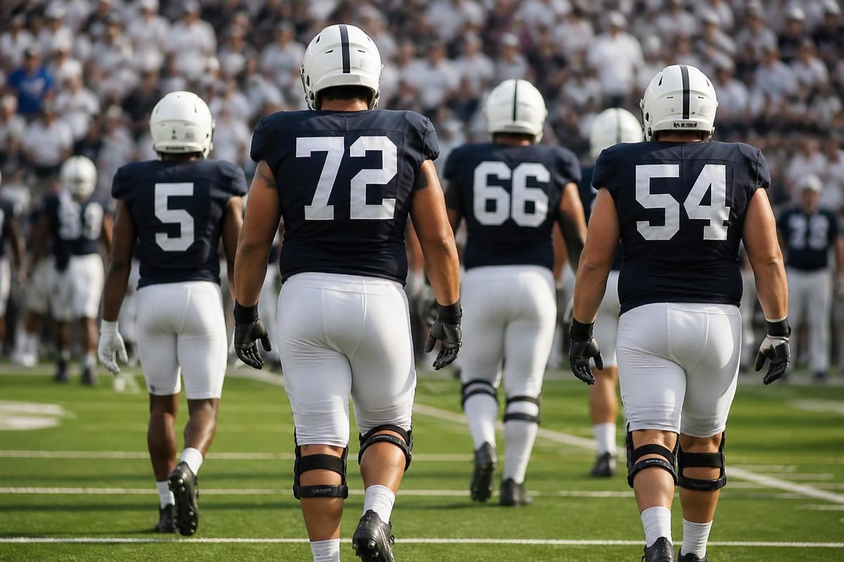 NCAA jersey number and color regulations