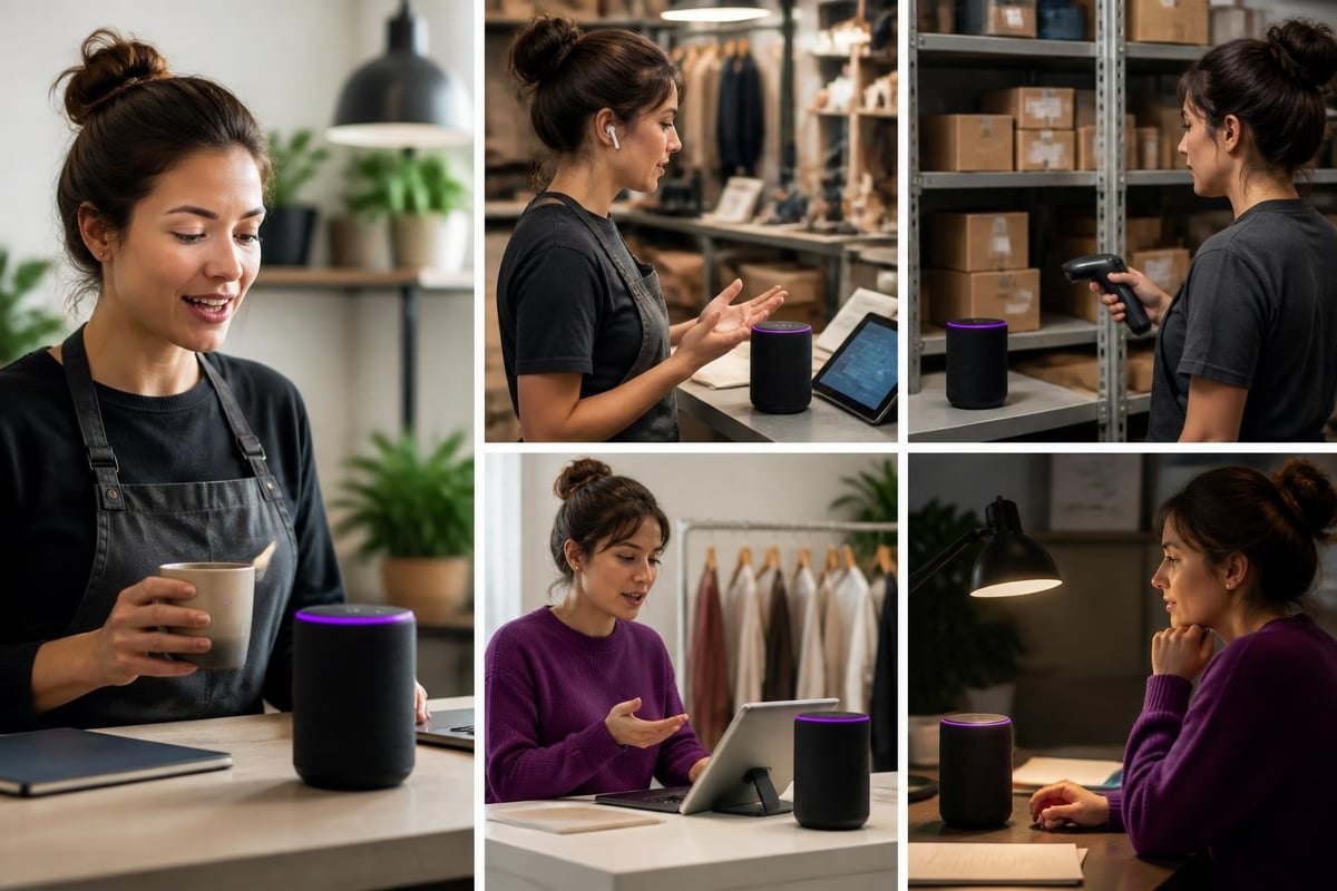 Business voice AI workflow